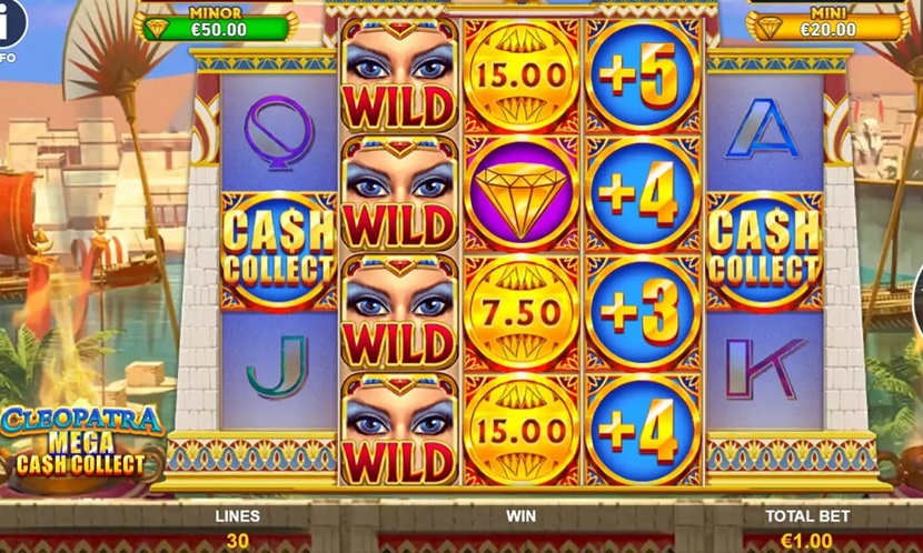 Mega Cash Collect: Queen of the Pyramid