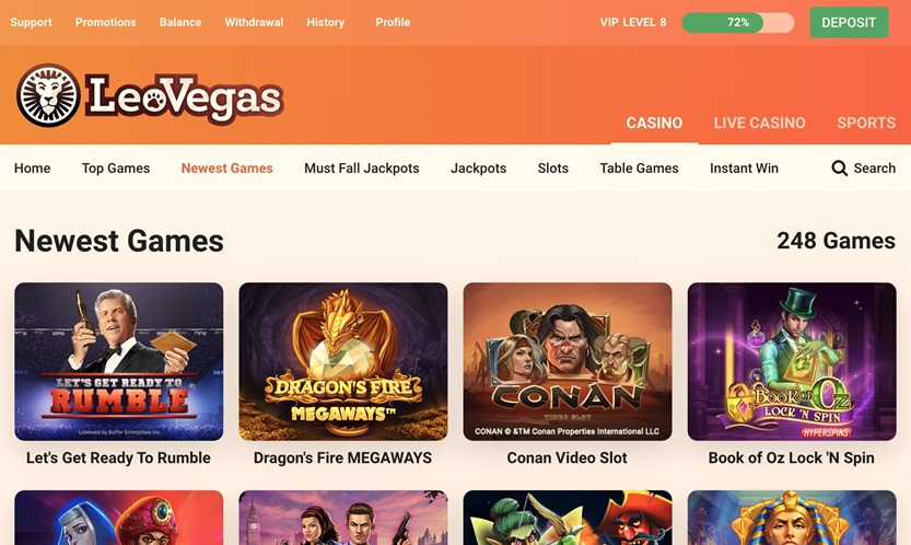 LeoVegas Casino