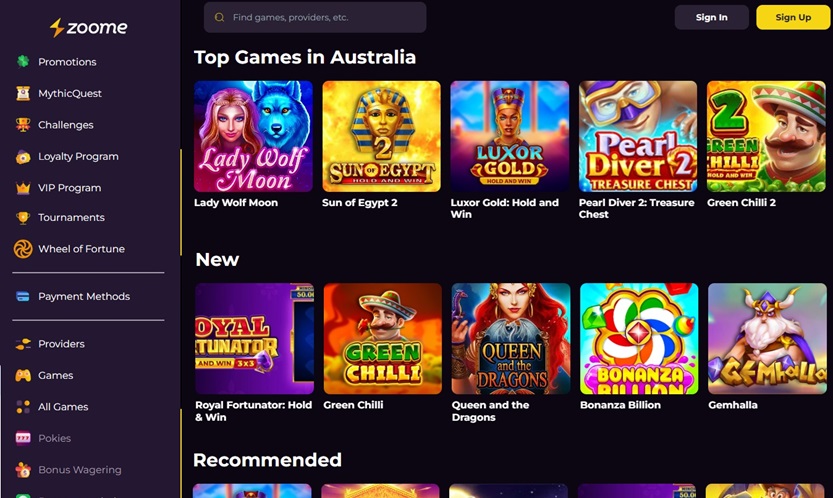 Zoome Casino