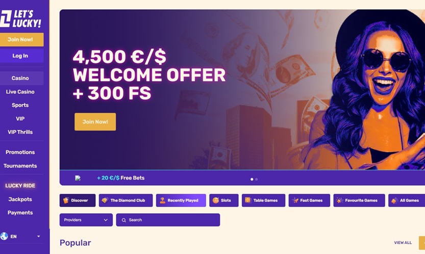 Lets Lucky Casino