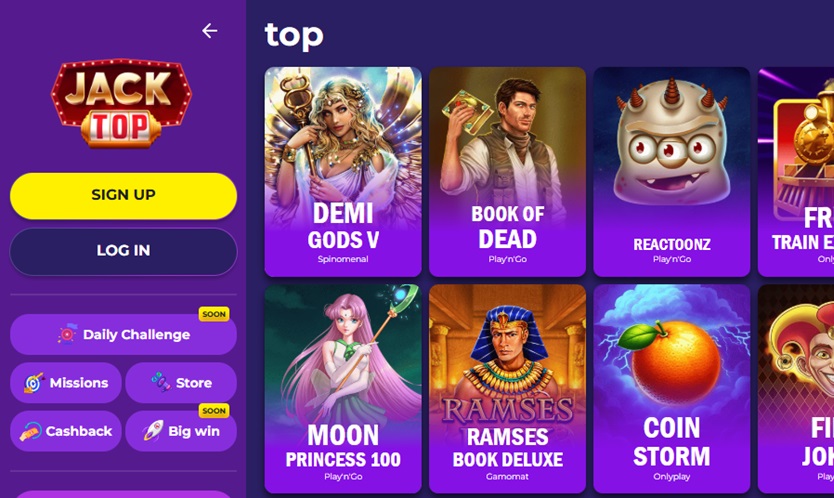 JackTop Casino