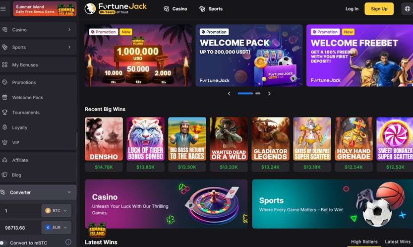 FortuneJack Casino