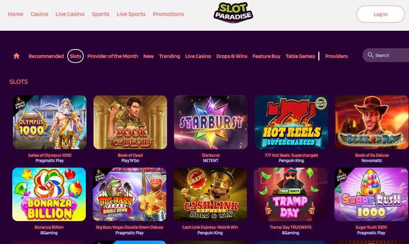 Slotparadise Casino
