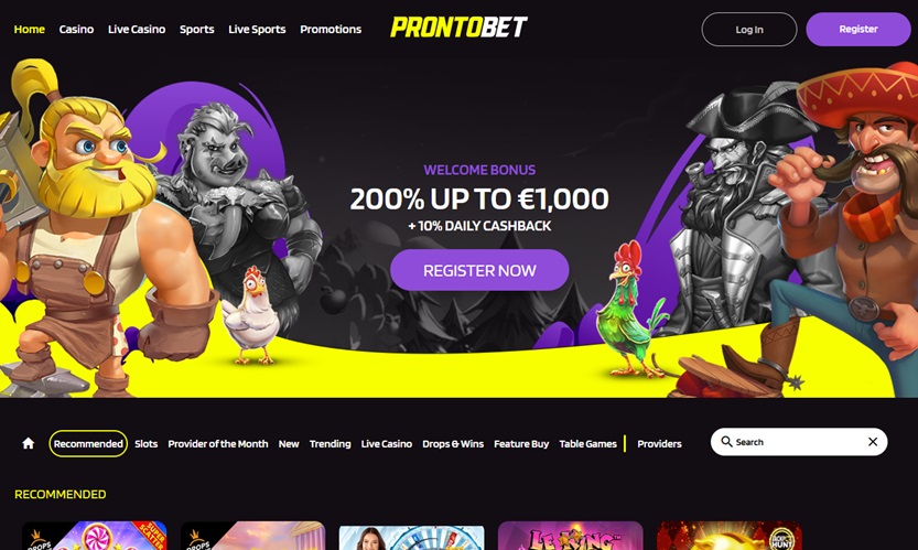 ProntoBet Casino