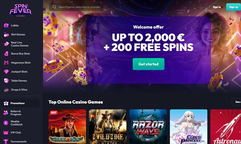 SpinFever Casino