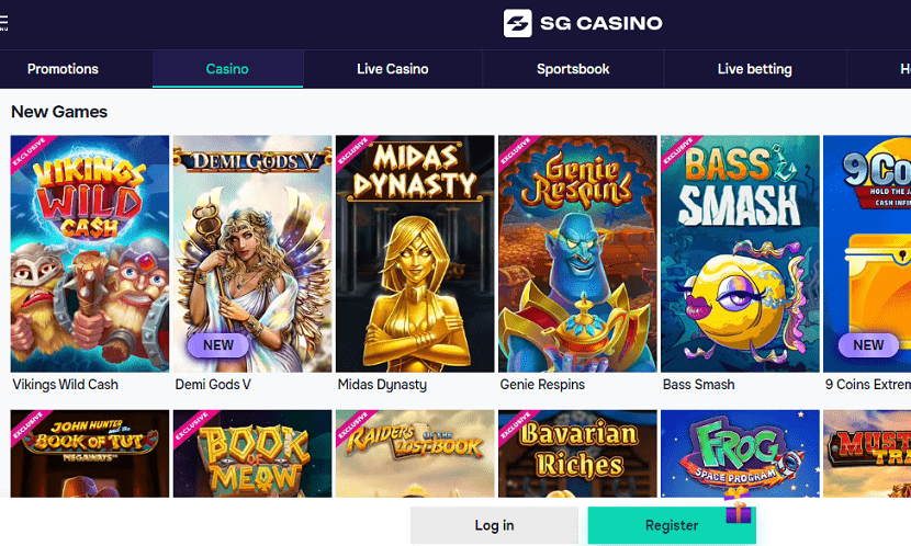 SG Casino Games