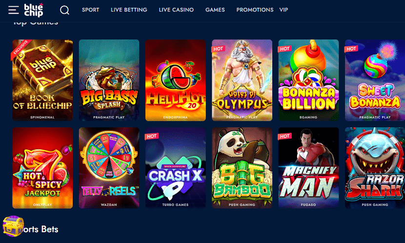 BlueChip Casino Games