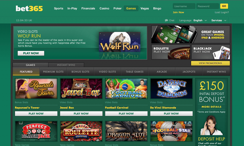 Bet365 Games