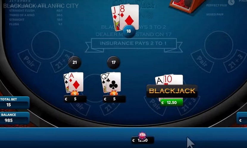 Bitcoin Atlantic City Blackjack