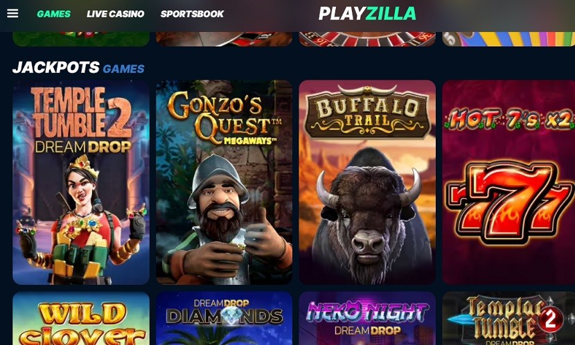 Playzilla Casino Games