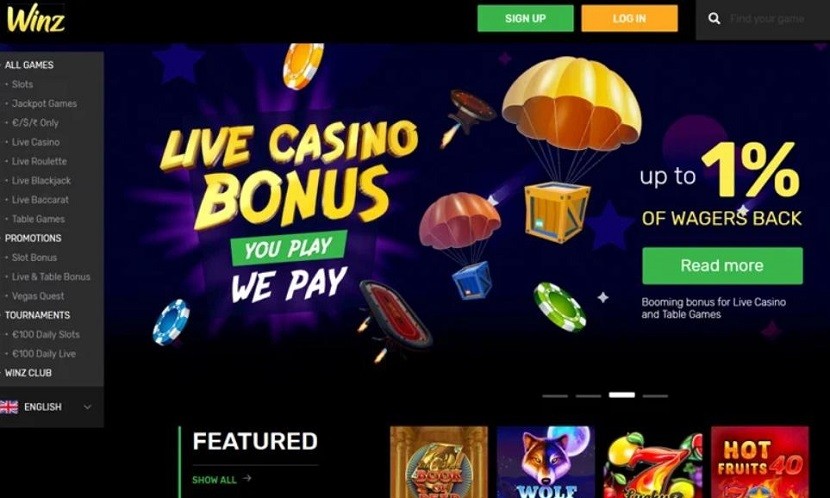 Winz Casino Games